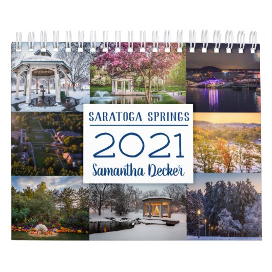 サラトガ春カレンダー2021 カレンダー (カバー)