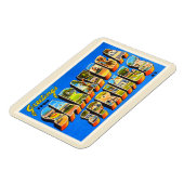 サラトガ春ズニューヨークNYオールドトラベル土産 マグネット (左側)