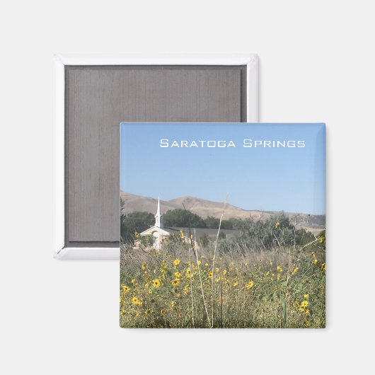 サラトガ春 マグネット (正面/裏面)