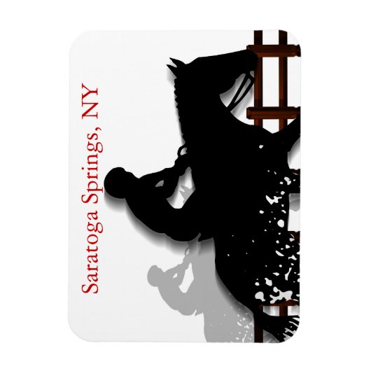 サラトガ春 マグネット (縦)