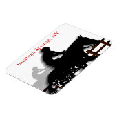 サラトガ春 マグネット (左側)