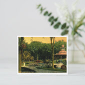 サラトガ春NY, 1912ヴィンテージ インスパイア ポストカード (スタンド正面)