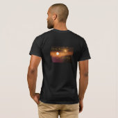 サラトガ競馬場の絵画(Tシャツ) Tシャツ (裏面フル)