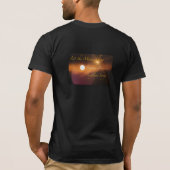 サラトガ競馬場の絵画(Tシャツ) Tシャツ (裏面)