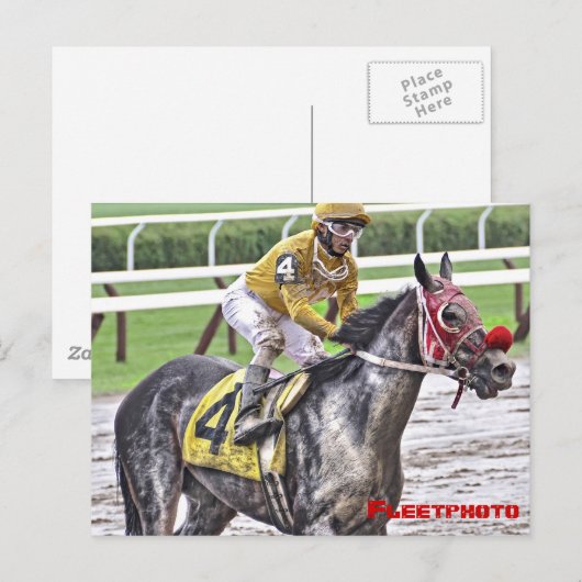 サラトガ150号写真 ポストカード (正面/裏面)