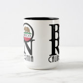 サラト生まれガカリフォルニア15oz ツートーンマグカップ (中央)