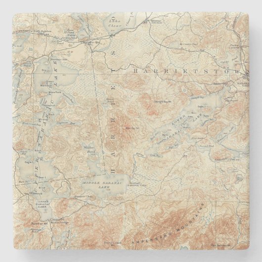 サラナク湖チェーン（下、中、上） ストーンコースター (正面)