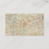 サラナク湖チェーン（下、中、上） 名刺 (裏面)