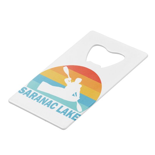 サラナックレイクニューヨークカヤック クレジットカード栓抜き (裏面アングル)