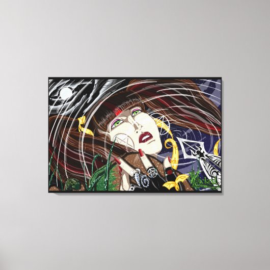 サラバラザポンドストレッチキャンバスプリント キャンバスプリント (正面)