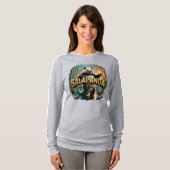 サラパンダイラストレーションコンボおもしろい生物 Tシャツ (正面フル)