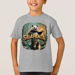 サラパンダイラストレーションコンボおもしろい生物 Tシャツ