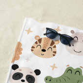 サラフィジャングル動物ビーチタオル ビーチタオル (インサイチュ)