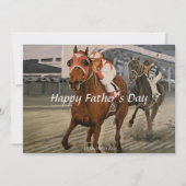 サラブレッウマ科のドがビッグレースで勝利 (正面)