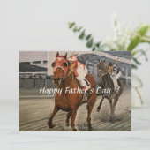 サラブレッウマ科のドがビッグレースで勝利 (スタンド正面)