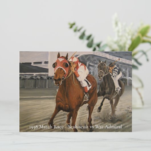 サラブレックラシックド競走馬がカードを獲得 (スタンド正面)