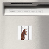 サラブレッドが大好き！馬 マグネット (インサイチュ (食洗機))