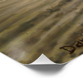 サラブレッドのチャンピオンが競馬に勝利する ポスター (コーナー)