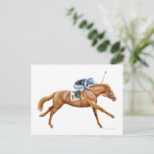 サラブレッド競走馬はがき ポストカード (スタンド正面)