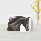 サラブレッド競走馬カード カード (黄色い花)