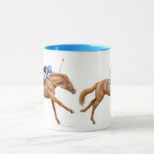 サラブレッド競走馬リンガーマグ マグカップ (中央)