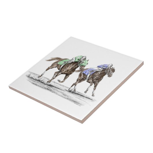 サラブレッド競馬 タイル (側面)