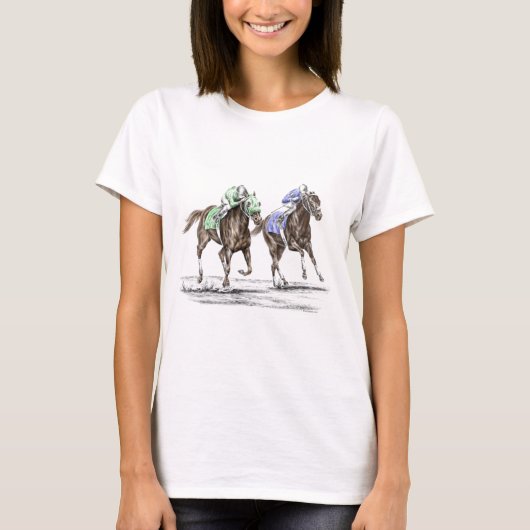 サラブレッド競馬 Tシャツ (正面)