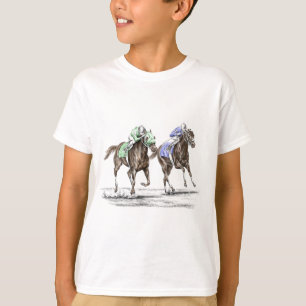 サラブレッド競馬 Tシャツ