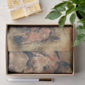 サラブレッド馬の分離 薄葉紙 (ギフト)