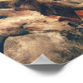 サラブレッド馬デコページプリント ポスター (角)