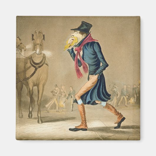 サラブレッド11月とロンドンの特定、エングラ マグネット (正面)