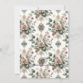 サラブレッド・ウマ・エクスの花 招待状 (裏面)