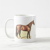 サラブレッド コーヒーマグカップ (左)
