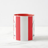 サラブレッド・ソーシャル・クラブ赤ストライプ騎馬靴 マグカップ (中央)