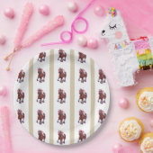 サラブレッド・チャンピオンシービスケットビートズ陸軍大将 ペーパープレート (パーティー)