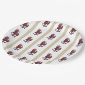 サラブレッド・チャンピオンシービスケットビートズ陸軍大将 ペーパープレート (アングル)