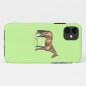 サラブレッド・ホース Case-Mate iPhoneケース (裏面(横))