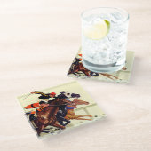 サラブレッド・レース ガラスコースター (アングル)