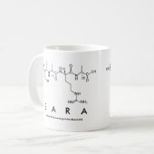 サラペプチド名mug コーヒーマグカップ (正面左)