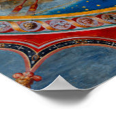 サラボローニャの天井、天球図 ポスター (角)