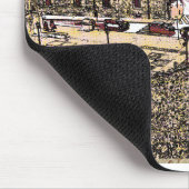 サラマンカスペインの旧市街マウスパッド マウスパッド (コーナー)