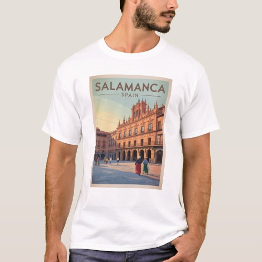 サラマンカスペイン Tシャツ (正面)