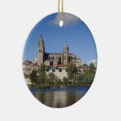 サラマンカ大聖堂と町 セラミックオーナメント (右)