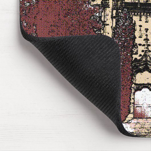 サラマンカ大聖堂の旧市街 マウスパッド (コーナー)