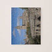 サラマンカ大聖堂、プエンテ・ロマーノから見た ジグソーパズル (縦)