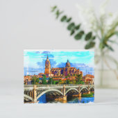 サラマンカ/カスティーリャとレオン，スペイン。 ポストカード (スタンド正面)