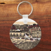 サラマンカ・スペインの旧市街 キーホルダー (正面)