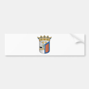 サラマンカ(スペイン)の紋章付き外衣 バンパーステッカー