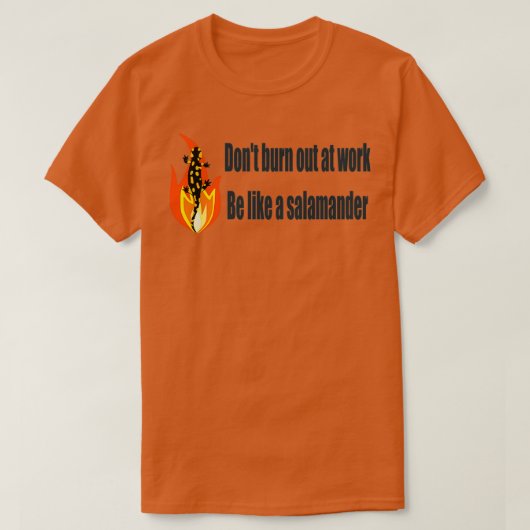 サラマンダー Tシャツ (デザイン正面)