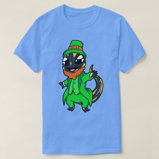 サラマンダーSt patricksファイアサラマンダー Tシャツ (デザイン正面)